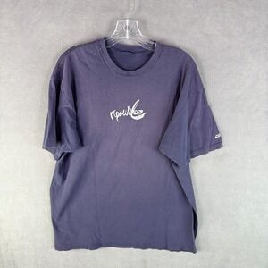Vintage Y2K Rip Curl Graphic Tee Surfing Mens Size Large Skate 90s Tri-hit